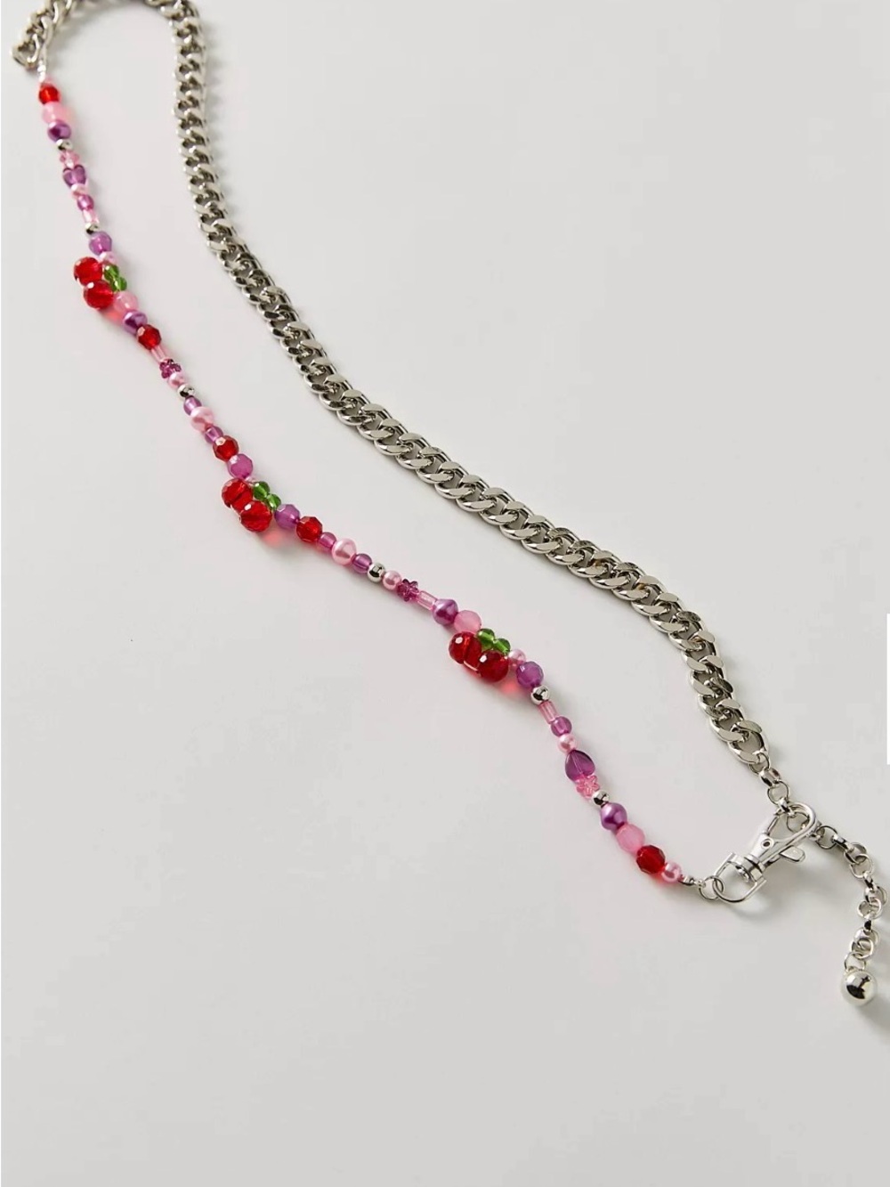 Urban Outfitters Mixed Bead Chain Belt